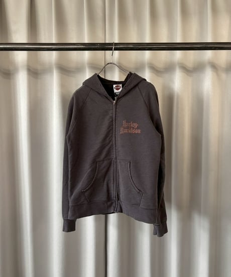 【USED】 HARLEY-DAVIDSON Raglan Sleeve Zip Parka / 260418-047