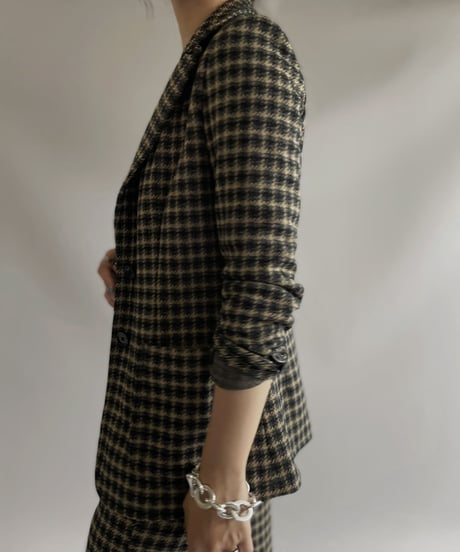 【USED】 Hound's-tooth Check Set Up / 230916-010