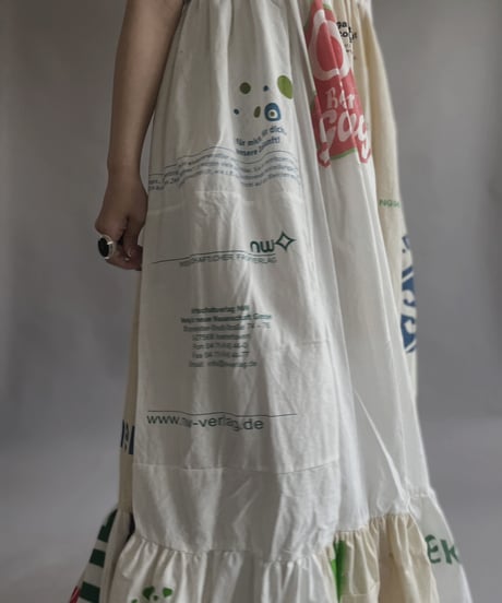 【RE;CIRCLE】RE Eco-Friendly Bag Camisole Long One-piece / 230427-015