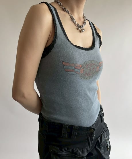 【USED】 Made in USA HARLEY-DAVIDSON Tank Top / 250526-021