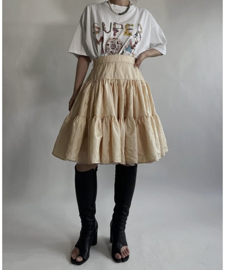 【USED】 Short Sleeved T-shirt "Super Mom" / 220625-002