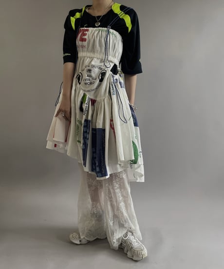【RE;CIRCLE】RE Eco-Friendly Bag Code Camisole Middle One-piece / 240418-016