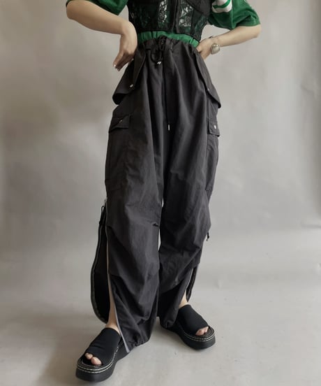 【USED】 Dyed Snow Pants Black / 230527-021