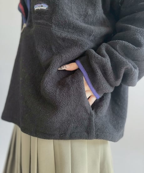 【USED】 Made in USA 99's Patagonia Synchilla Fleece Half Zip Pullover / 260214-008
