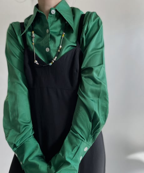 【USED】 Poly L/S  Shirt / 220409-013