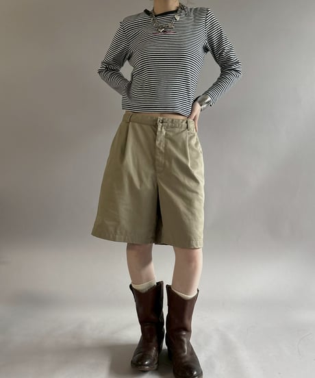 【USED】 POLO JEANS Co. Boarder L/S T-shirt / 260502-024