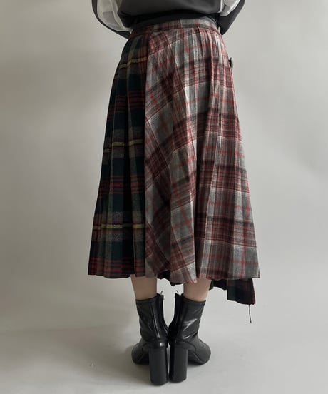 【RE;CIRCLE】 RE Kilt Long Skirt / 250102-008