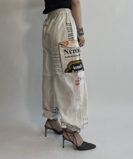 【RE;CIRCLE】 RE Eco-Friendly Bag Pants / 220707-006