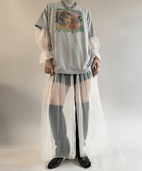 【USED】 84's STAR PRINTS CYNDI LAUPER Tour T-Shirt/250510-091