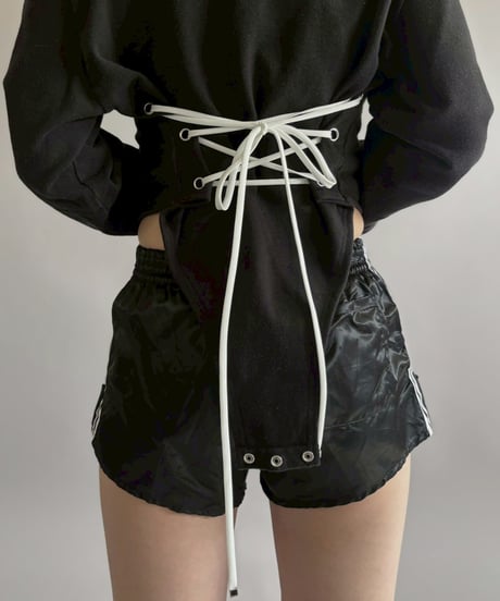 【RE;CIRCLE】 RE Leotard Rugger Shirt/ 260319-007