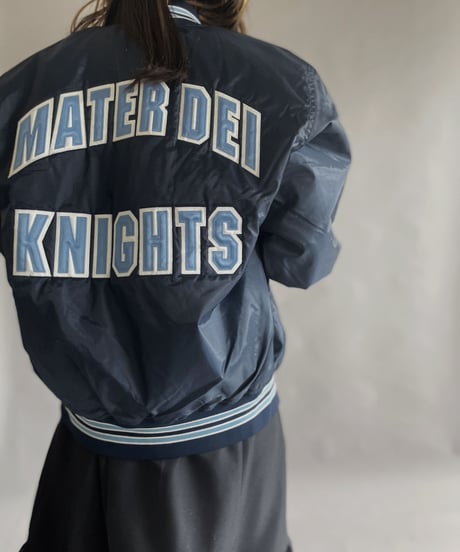 【RE;CIRCLE】 RE Nylon 3/4 length Jacket Navy / 230309-003