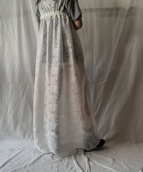 【RE;CIRCLE】 RE Lace N/S One-piece②/210611-026