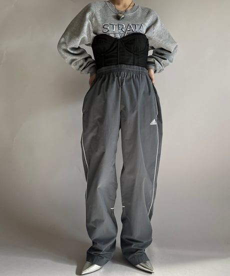【USED】 Made in USA 90s JERZZES STRATA Sweat Top /241207-024