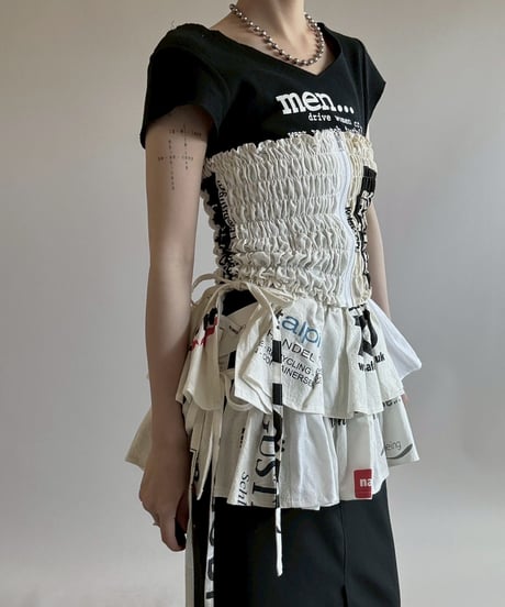 【RE;CIRCLE】 Re Eco Bag Maki Skirt /  250626-011