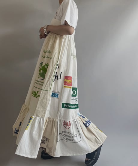 【RE;CIRCLE】RE Eco-Friendly Bag Camisole Long One-piece / 230727-018