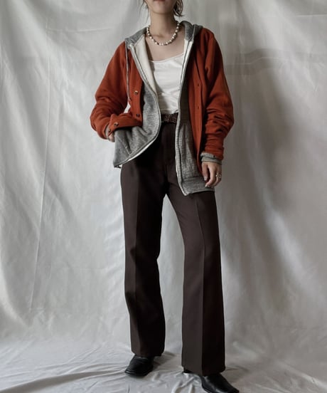 【USED】 Acrylic Knit Cardigan④/210930-033