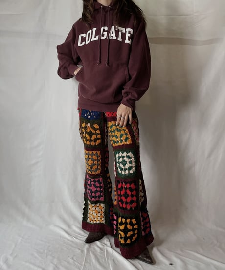 【USED】  Champion Reverse Weave Hoodie COLGATE/210902-024