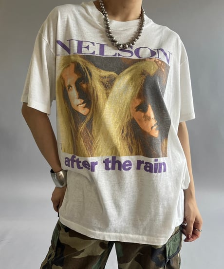 【USED】 Made in USA Anvil 80's NELSON T-Shirt /240824-031