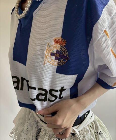 【USED】 DEPORTIVO Soccer Shirt / 250607-009