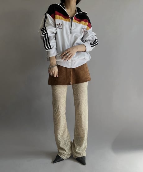 【USED】80s adidas Jersey Top /240224-016