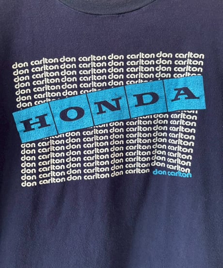 【USED】 Made In USA Hanes HONDA L/S Tee / 260418-009
