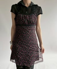 【USED】 Flower Pattern Camisole One-Piece / 250726-020