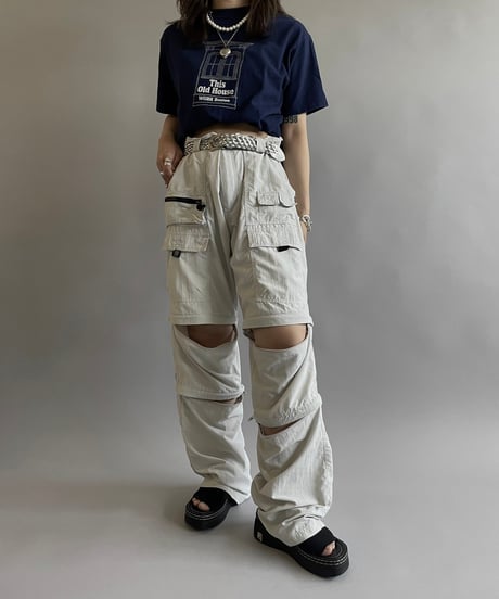 【USED】 Made in USA Hanes 80's  T-Shirt  /240608-030