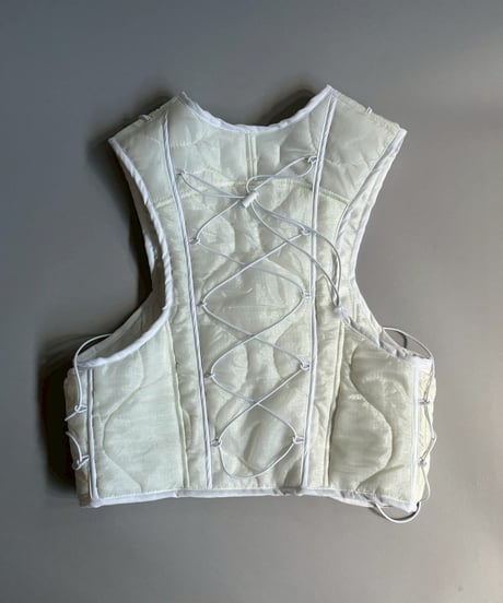 【RE;CIRCLE】 RE Liner Code Vest White / LINER-09