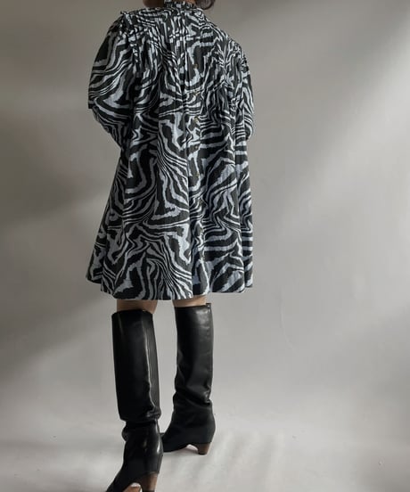【USED】GANNI L/S Pleats Top / 231009-028