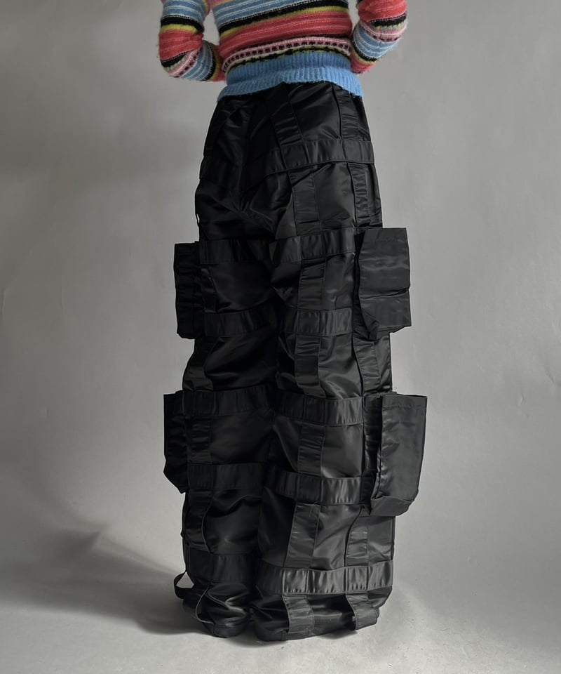 GS レイヴパンツ テックナイロンarchiveギミックテクノjnco GS
