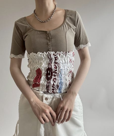 【RE;CIRCLE】 Re Eco Bag Tube Top/  250626-004