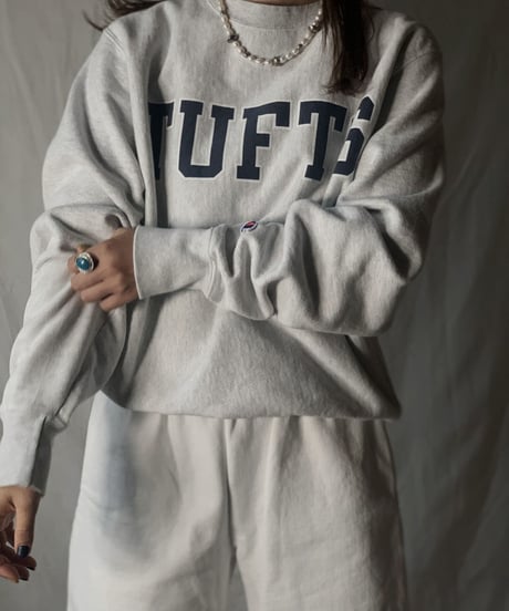 【USED】   Champion Reverse Weave Sweat TUFTS/210516-020
