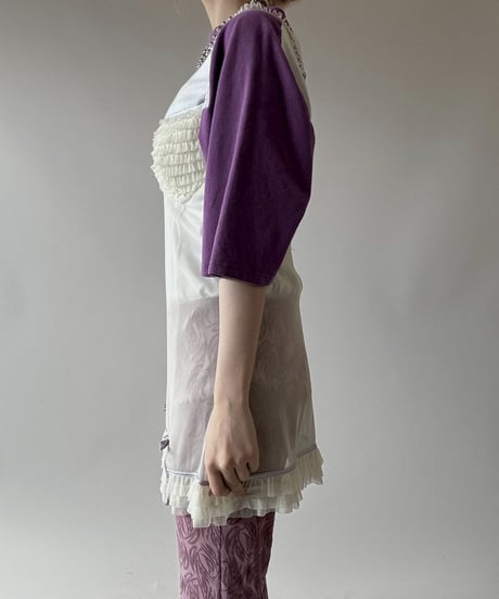 【USED】 Design Sheer Camisole Top  / 250628-016