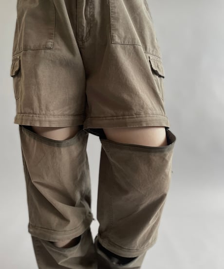 【USED】BERTO LUCCI Convertible Pants / 240608-012