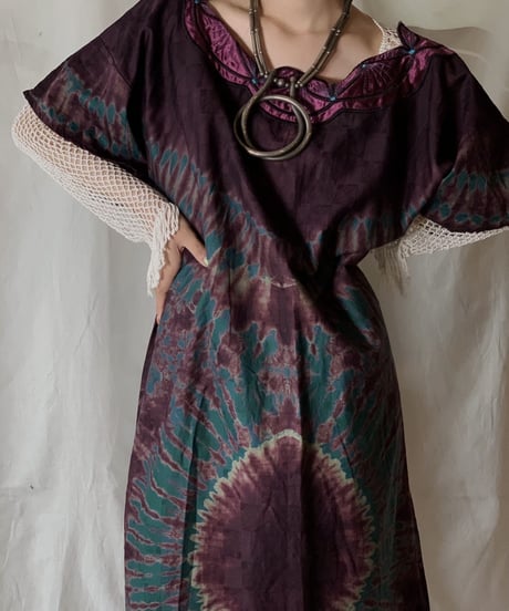 【USED】 African Batik One-piece③/210428-005