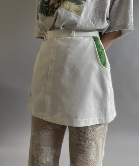 【USED 】Fred Perry Mini Skirt/ 240615-005