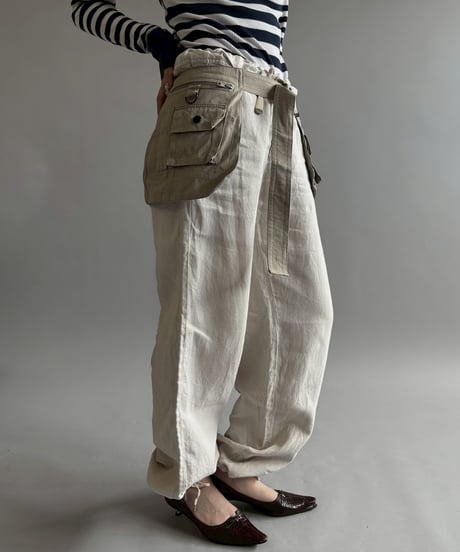 【RE;CIRCLE】  RE Fishing Vest Belt Bag / 260601-005