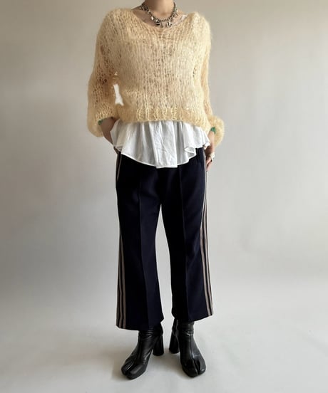 【USED】 Mesh Knit Top  /250322-016