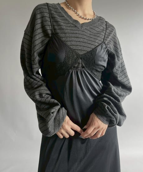 【USED】 Long Camisole One-Piece /251122-013