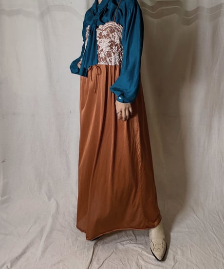 【USED】  USA Poly Camisole Dress/210429-033