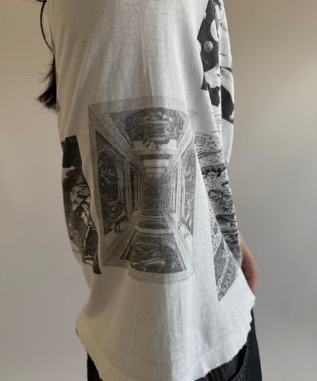 【USED】 Made in USA 90's SOFTEE M.C. ESCHER T-Shirt /250621-028
