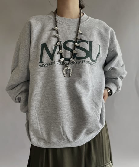 【USED】  'Mssu' Sweat Shirt / 220917-001