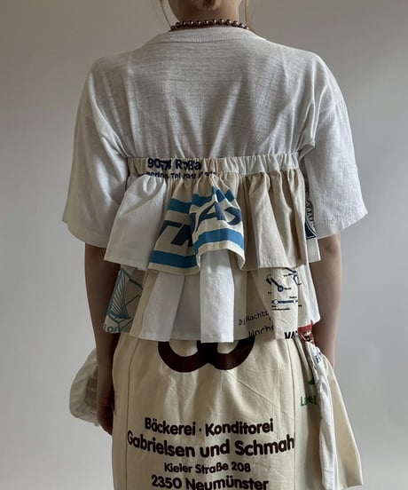 【RE;CIRCLE】 Re Eco Bag Maki Skirt /  250626-016