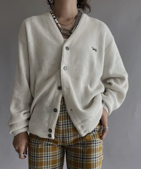 【USED】  J.C.Penney Acrylic Knit Cardigan / 221008-016