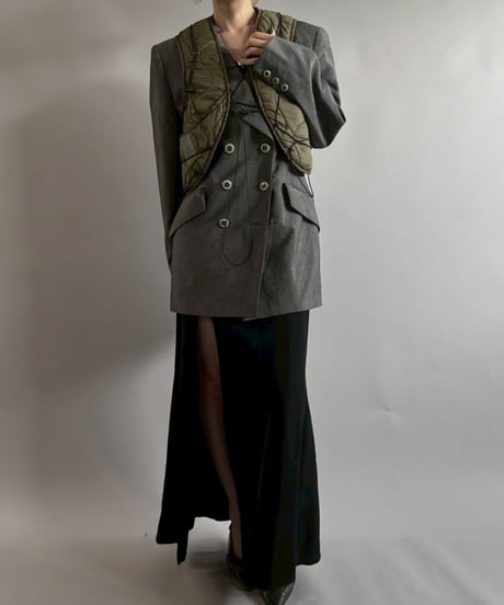 【RE;CIRCLE】 RE Liner Code Vest Khaki / LINER-06