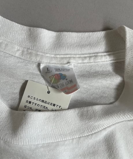 【USED】 Made in USA 90's Fruit of the Loom Animal T-Shirt /240729-047