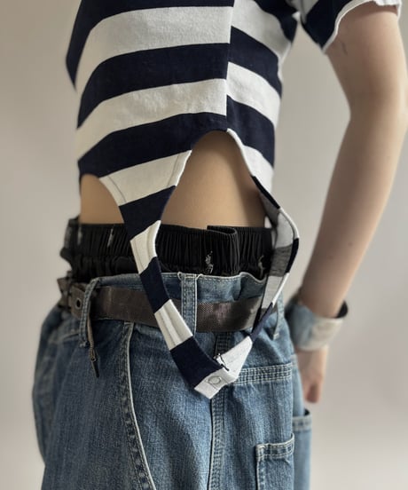【RE;CIRCLE】 RE Mulch Boarder T-shirt Leotard / 260430-001