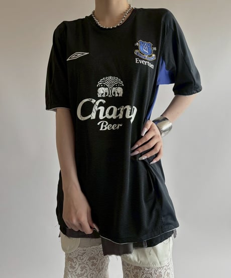 【USED】04~05's UMBRO Everton Soccer Shirt / 250712-021