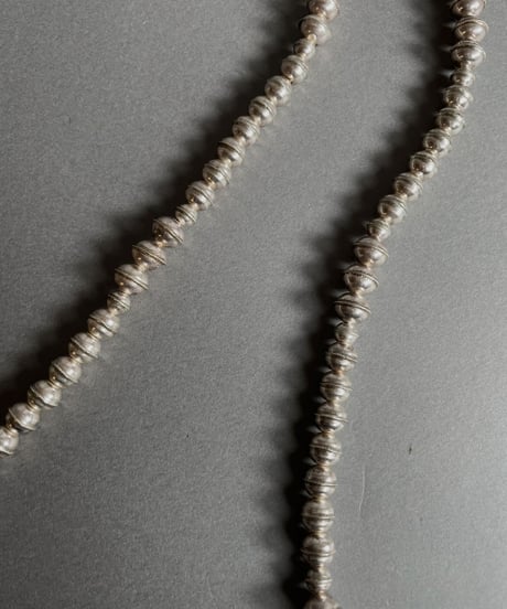 【USED】 Indian Silver Necklace /N-3
