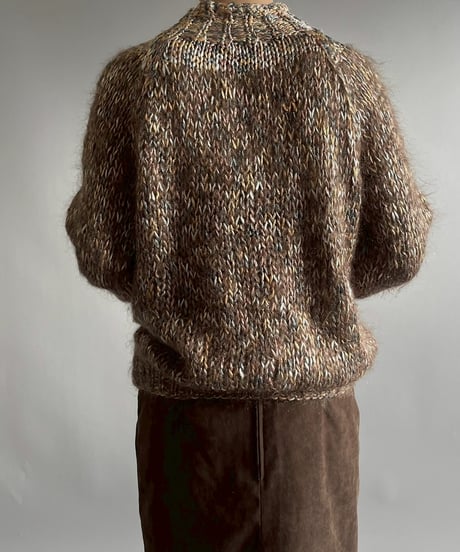 【USED】 Flower Motif Mohair Knit / 251122-011